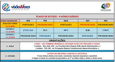 Ciclo De Estudo Para Concurso P Blico Aulas Planner E Ebook Liberados