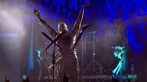 Belphegor Perform Virtus Asinaria Prayer At Bloodstock Pro