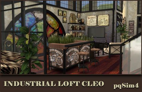 Industrial Loft Cleo Sims Custom Content Casas The Sims Sims