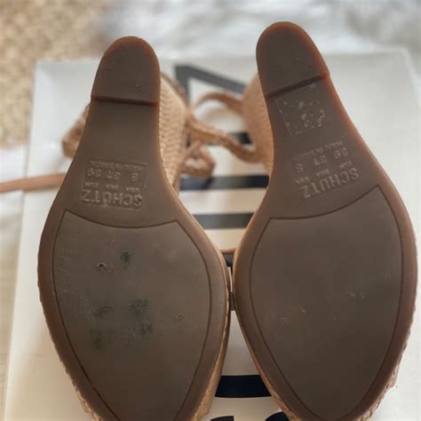 SCHUTZ Shoes Schutz Nude Antonella Wedge 8 Poshmark