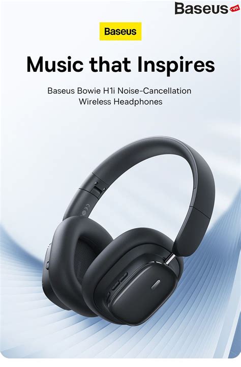 Tai Nghe Kh Ng D Y Baseus Bowie H I Noise Cancellation Wireless Headph