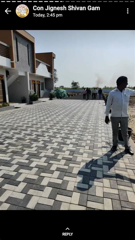 Rectangular Gray Bricks Paver Block 60Mm 4 X 8 At Rs 32 Sq Ft In Surat