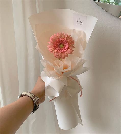 Single Flower Bouquet Flowers Bouquet Gift Beautiful Bouquet Of