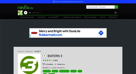 Access bayern3.radio.de. BAYERN 3 | Livestream per Webradio hören