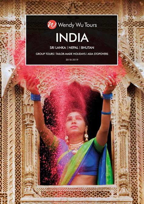 Wendy Wu Tours - India 2018/19 Brochure by Wendy Wu Tours - Issuu