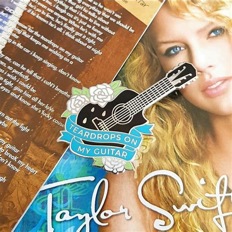 Taylor Swift Teardrops On My Guitar Enamel... - Depop