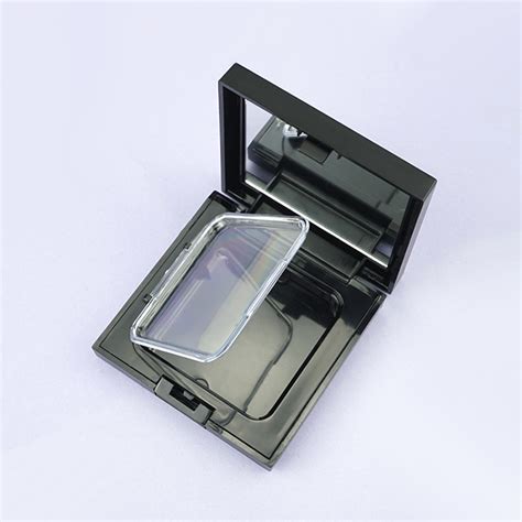 Square Foundation Compact Powder Case With Mirror Zmic