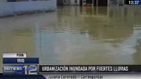 Piura Urbanización El Chilcal Permanece Inundada Tras Intensas Lluvias