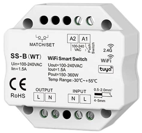 Expert4house 30091 SS B WiFi And RF Smart AC Switch User Manual