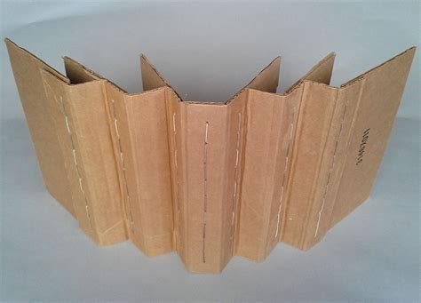 Model For The Big Book Project Recycled Corrugated Cardboard