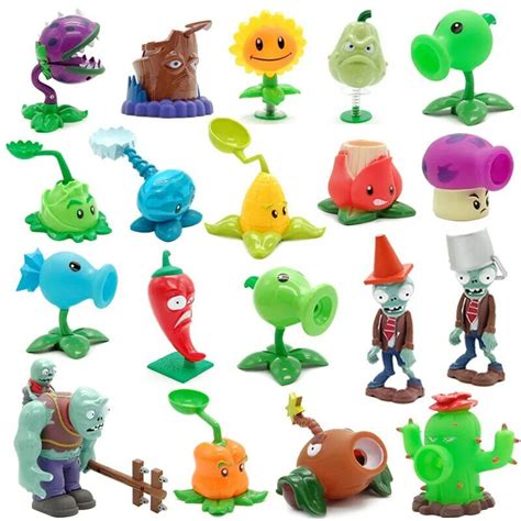 Peashooter plantas de Pvz Vs Zombies de Pvc modelo de figura de acción