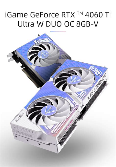 Colorful Igame Geforce Rtx 4060 Ti Ultra W Duo Oc 8gb V Gddr6 8gb Gpu Price In Bd Ryans