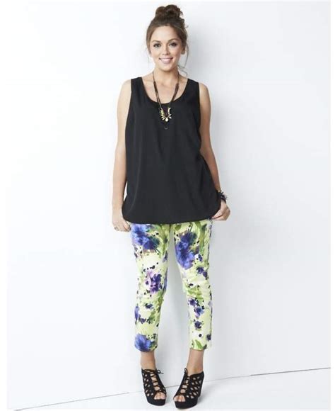 Simply Be Plus Size Print Pants The Curvy Fashionista