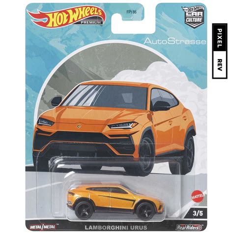 Hot Wheels Premium Lamborghini Urus Orange