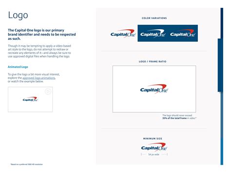 Capital One Video Brand Standards — Sean Rooks