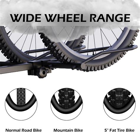 Snapklik.com : Bike Racks For Ebikes,Fat Tire Bike Rack For Tow Hitch 2