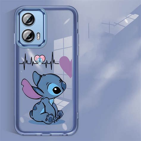 Motorola MOTO G24 G04 G14 G04s G34 G84 G54 G85 5G Disney Stitch Caso De