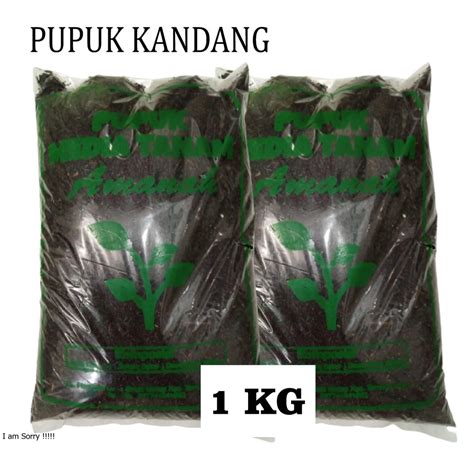 Jual Pupuk Kandang Kambing Murni Halus Kg Shopee Indonesia