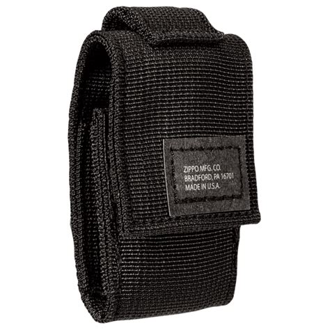 Tactical Pouch Black Zippo Chile