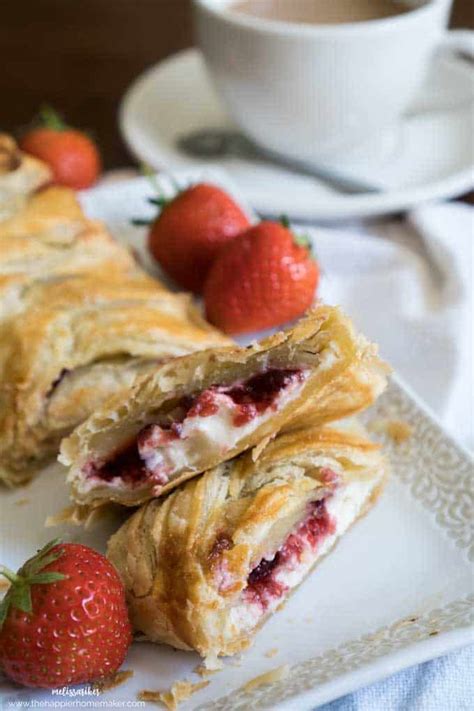 Easy Strawberry Cream Cheese Danish Ready In 30 Minutes