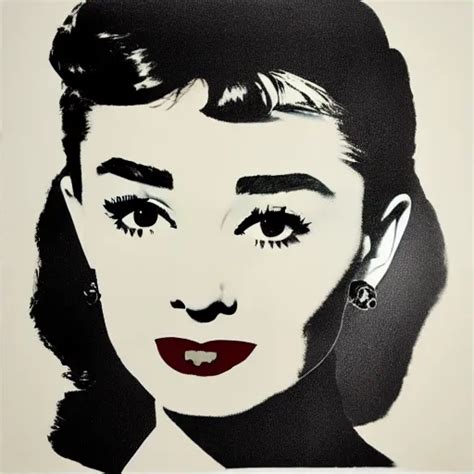 Audrey Hepburn Art By Andy Warhol Stable Diffusion Openart