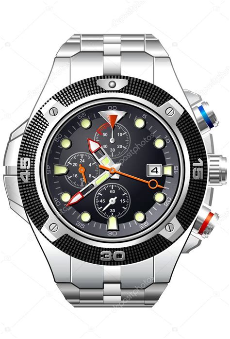 Analog Watch — Stock Vector © Vittore 1111806