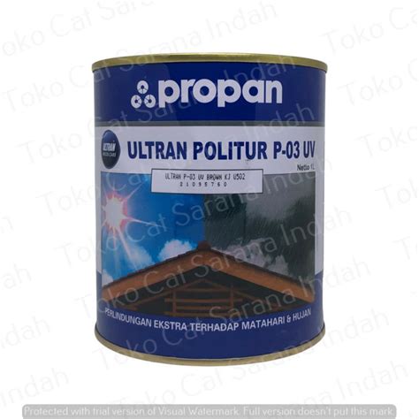 ULTRAN P03 Politur Kayu Exterior 1 Liter CAT KAYU PROPAN POLITUR