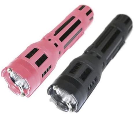 Rubberized Grip Dual Flashlight Stun Gun Econofire Defense Divas®