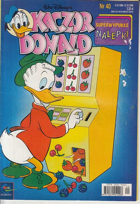 KACZOR DONALD NR 40 1999 KOMIKS 13236264685 Czasopismo Allegro