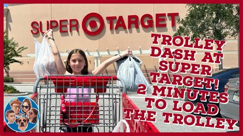 Florida Vlog Trolley Dash At Super Target 2 Minutes To Go Wild In