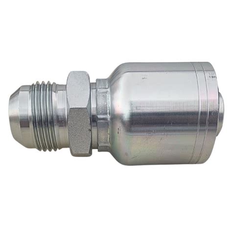 Conector Recto Rosca Jic Flare Macho Manguera R Y R