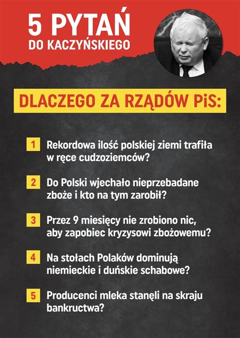 Maciej Lasek On Twitter Panie Prezesie Kaczy Ski Rolnicy Z