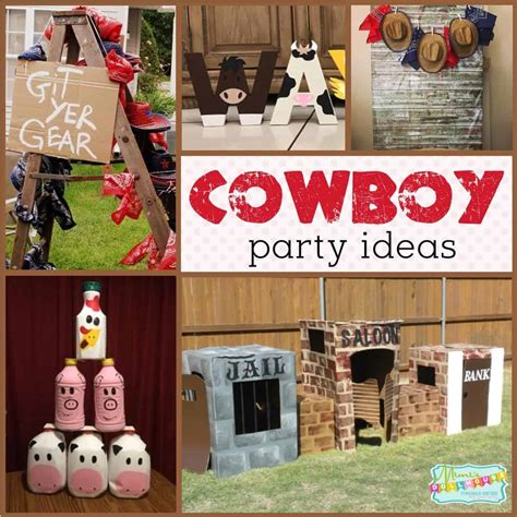 Cowboy Party Ideas: How to throw a Western Party - Mimi's Dollhouse