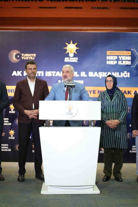 AK Parti İstanbul İl Başkanı Kabaktepe Partimiz 2019 yılının ötesinde