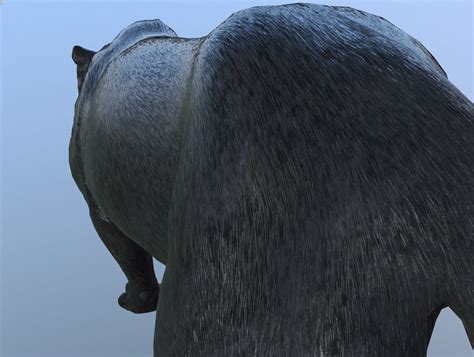 D Model Panther Lowpoly Animation Vr Ar Low Poly Rigged Animated