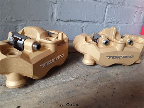 Tokico 4 Pot Radial Kawasaki Calipers (pair) - Ragged Moto