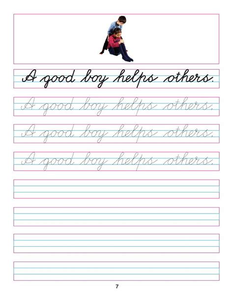 Sentences Book 4 Cursive Writing Cretto