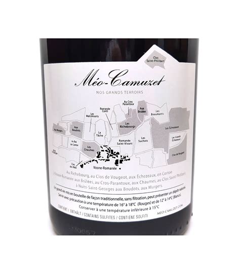 Vosne Roman E Er Cru Les Chaumes Domaine M O Camuzet