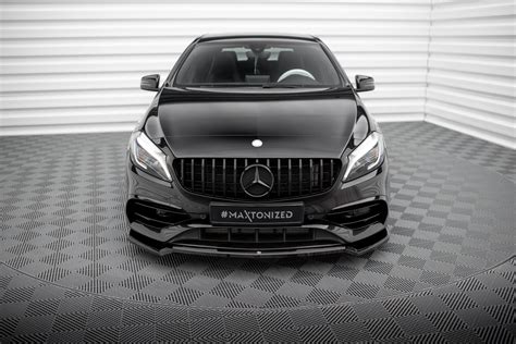 Splitter Przedni V Mercedes Benz A Amg Line W Facelift Nasza