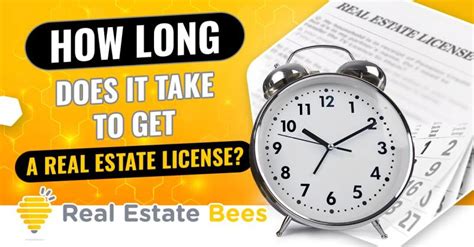 how long does it take to get your realtor license
