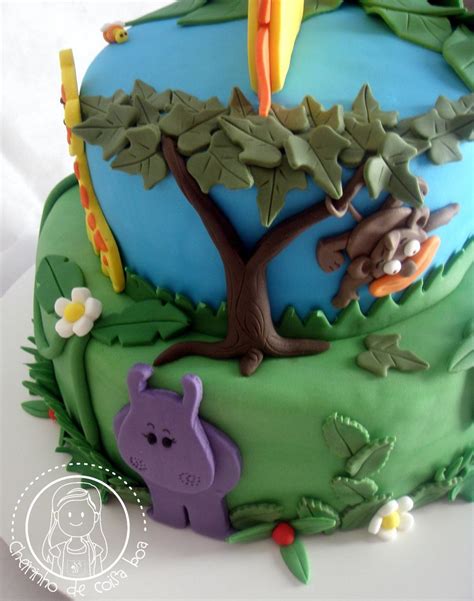 Forest Animals Cake - CakeCentral.com