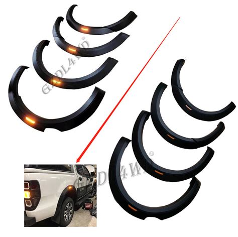 Gzdl4wd 4x4 Off Road Parts Wheel Arches Fender Flares For Ranger T7 2015 2017 Abs Fender Flares