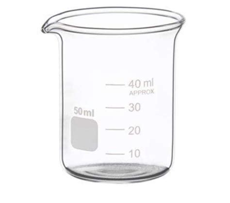 50 Ml Glass Beaker 5 Pk KLM Bio Scientific