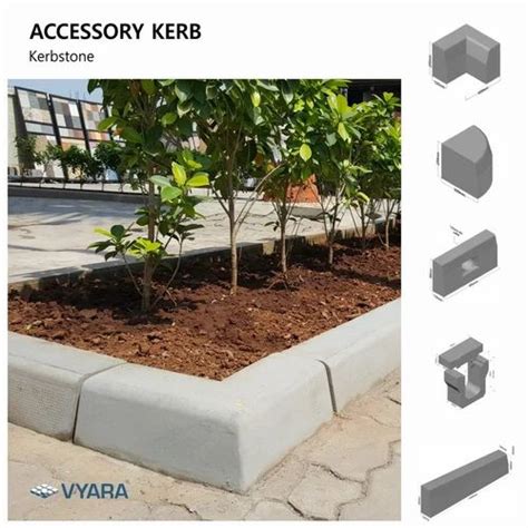 Dropper Type Cement Concrete Kerb Stone At Rs Piece Kerb Stones