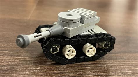 Lego Mini Tank Tutorial Speed Build Youtube