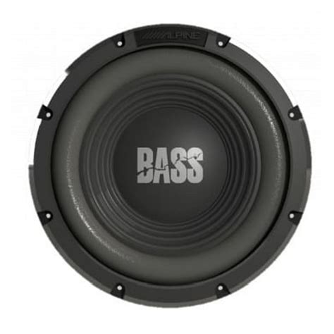 Alpine W12s4 Bassline Series 12″ 4 Ohm Car Subwoofer Walmartca