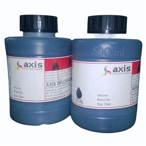 Black Inkjet Printer Ink Packaging Type Plastic Bottle 500 Ml At Rs