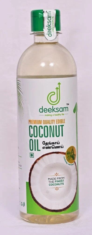 Lowers Cholesterol 200 ML Deeksam Wood Pressed Coconut Oil At Rs 150