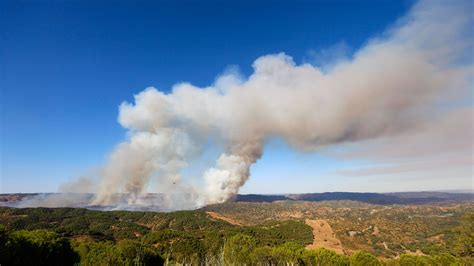 Controlado el incendio forestal declarado en San Martín de la Vega