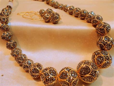 Royal Markesh Gold Plated Necklace Set Runjhun Jewellery 1961900